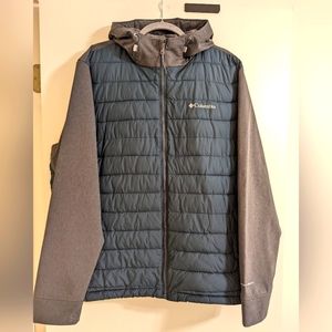 Teal Columbia Two Tone Omniheat Jacket